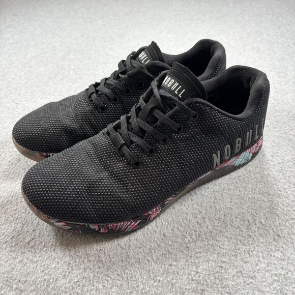 NOBULL Shoes - Nobull Outwork Superfabric Trainer Women's Size 10 CrossFit Gym Shoes Black